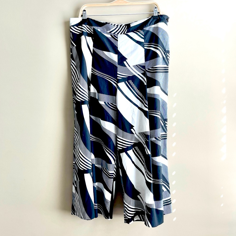 LAUREN Ralph Lauren Geometric Print Palazzo Pants